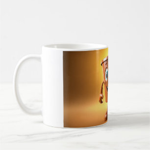 Whimsical 3D Character Coffee Mug – Start Your Day