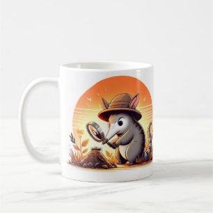 Whimsical Aardvark Mug for Animal Lovers