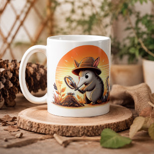 Whimsical Aardvark Mug for Animal Lovers