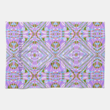 Whimsical Abstract Geometric Diamond Pattern