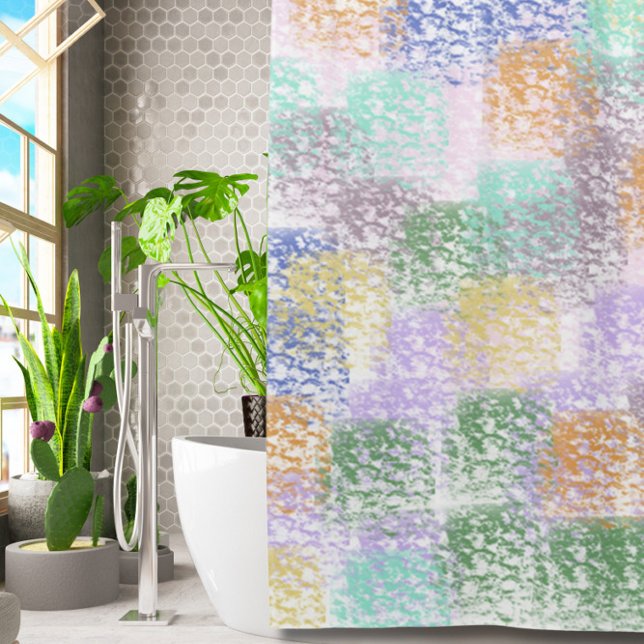 Whimsical Abstract  Shower Curtain (Creator Uploaded)