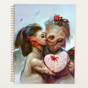 Whimsical Alien Romance Planner