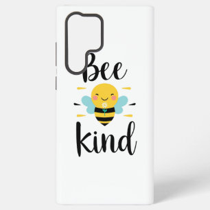 Whimsical and Kind Bee Illustration Samsung Galaxy Case