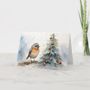 Whimsical Animals Christmas Card