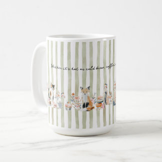 Whimsical Animals Drinking Coffee Mug