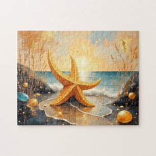 whimsical art starfish painting jigsaw puzzle