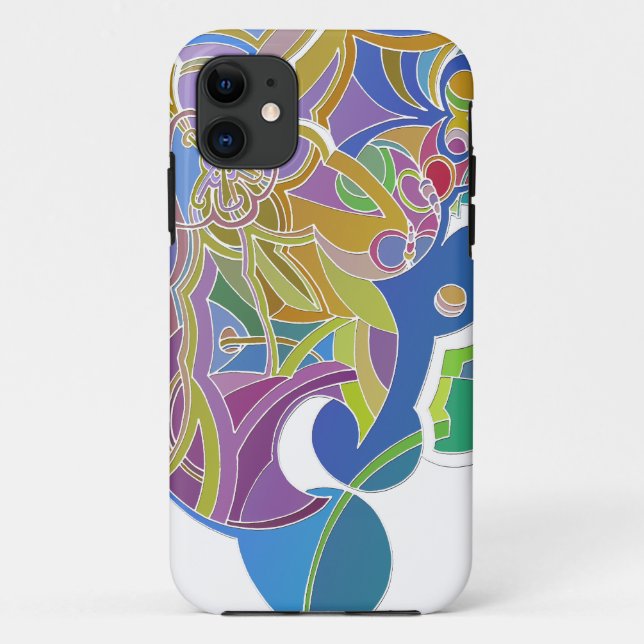 Whimsical Artwork Case-Mate iPhone Case (Back)