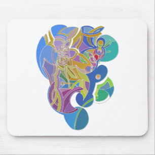Whimsical Artwork Mouse Pad