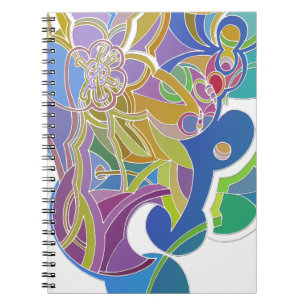 Whimsical Artwork Notebook