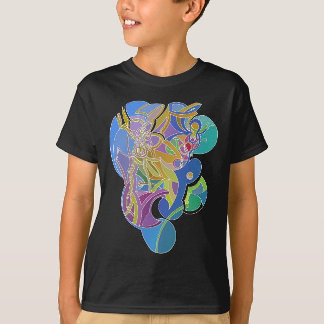 Whimsical Artwork T-Shirt (Front)