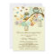 Whimsical Autumn Owls Baby Shower Invitation