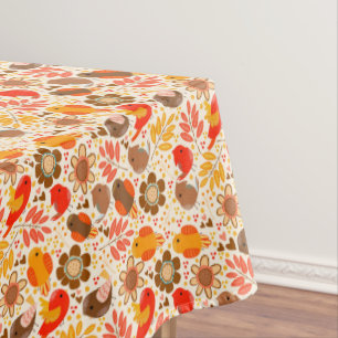 Whimsical Autumn Tablecloth
