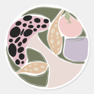 Whimsical Autumn Vibes – Cosy Fall Sticker Design