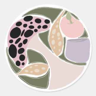 Whimsical Autumn Vibes – Cosy Fall Sticker Design