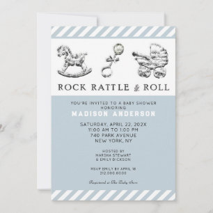 Whimsical Baby Shower Invitation