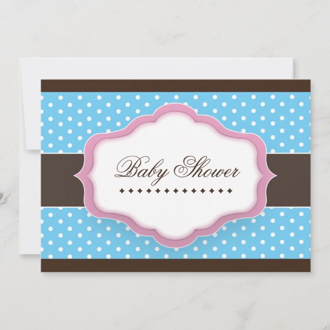 Whimsical Baby Shower Invitation :: 5"x7" (Front)