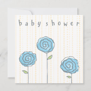 Whimsical Baby Shower Invitation Template