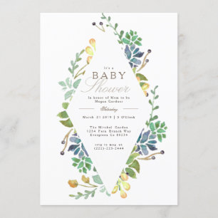 Whimsical Baby Shower Invite