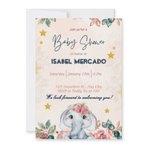 Whimsical Baby Shower Invite – Cute & Customisable