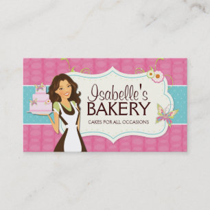 Whimsical Bakery Business Card