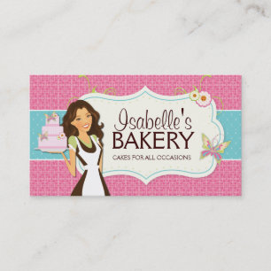 Whimsical Bakery Business Card