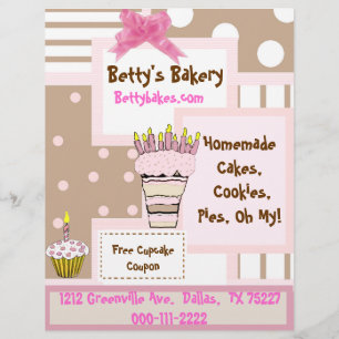 Whimsical Bakery Flyer