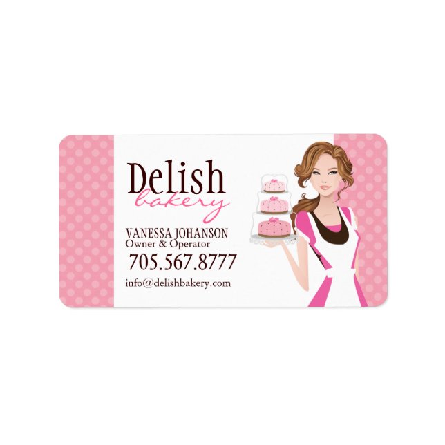 Whimsical Bakery Labels (Front)