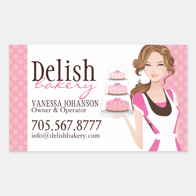 Whimsical Bakery Product Label (Front)