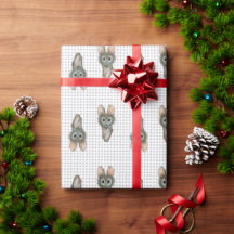 Whimsical Bat Wrapping Paper