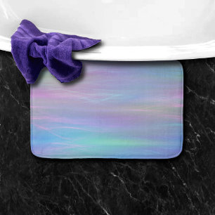 Whimsical Bath   Chic Colourful Pastel Trendy Fair Mat