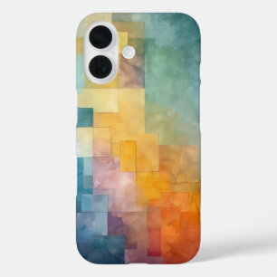Whimsical Bauhaus iPhone 16 Case