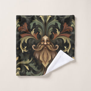 Whimsical Bearded Guardian Bath Towel Set