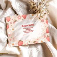 Whimsical Berry Sweet Pink Diapper Raffle 