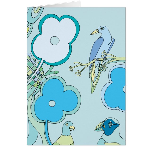 Whimsical Birds (Front)