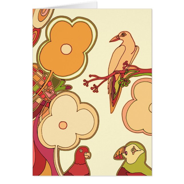 Whimsical Birds (Front)