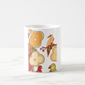 Whimsical Birds Coffee Mug