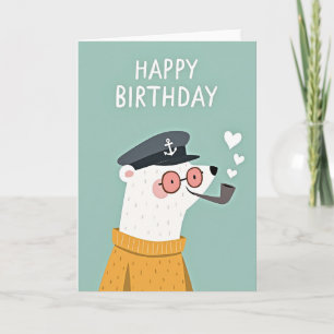 Whimsical Birthday Animal Card