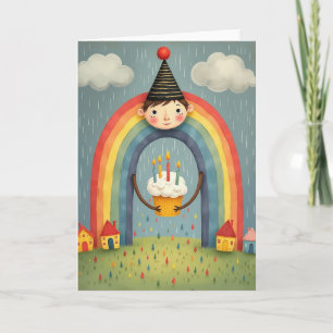 Whimsical Birthday Child Card