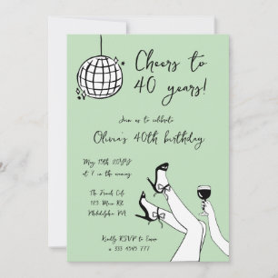 Whimsical Birthday Party invitation