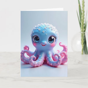 Whimsical Birthday Sea Creature Card