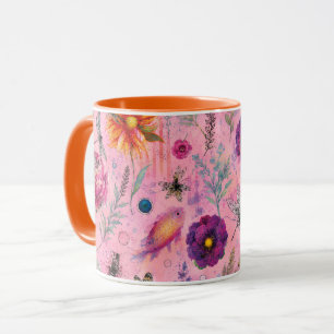 Whimsical Bloom Garden Mug