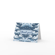 Whimsical Blue Celestial 