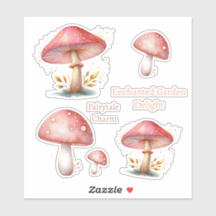 Whimsical Blush Enchanted Mushrooms New Address