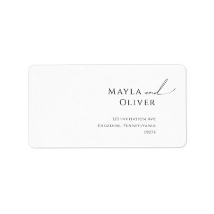 Return Address Labels | Zazzle