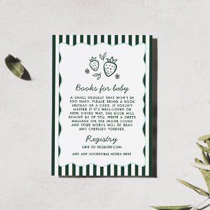 Whimsical Books For Baby Library  Enclosure Card