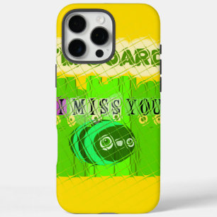 Whimsical Bored but Thinking of You iPhone 16 Pro Max Case
