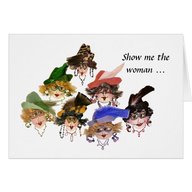 Whimsical Bridge Ladies (Front Horizontal)