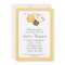 Whimsical Bumble Bee Polka Dots Baby Shower