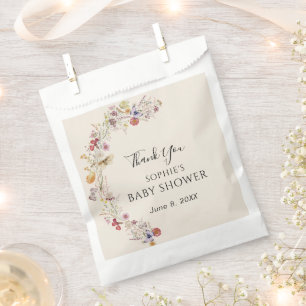Whimsical Butterflies Baby Shower Favour Bag