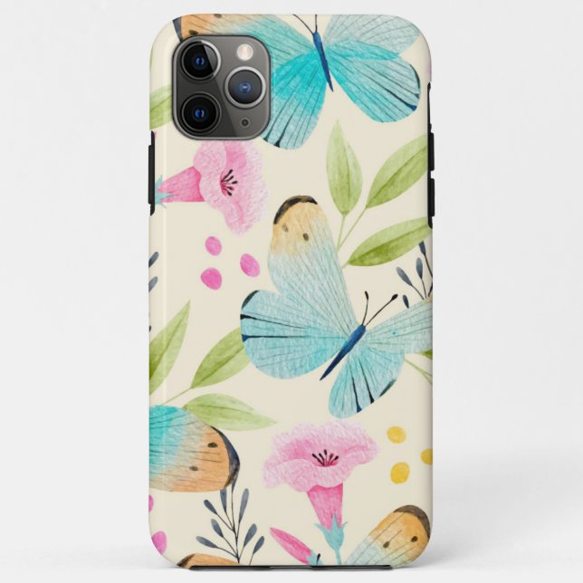 Whimsical  Butterfly    Case-Mate iPhone Case (Back)
